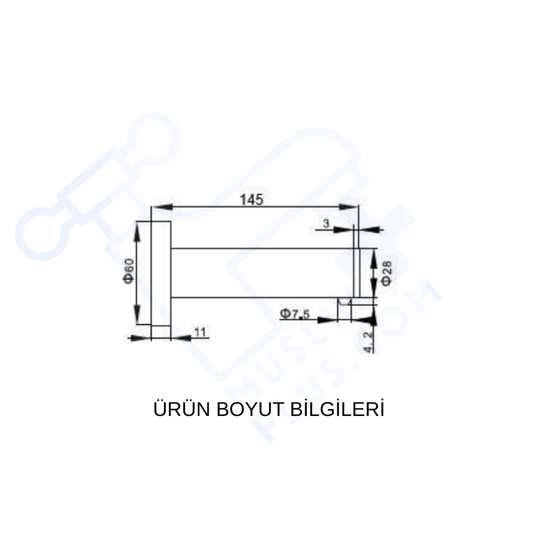 Genesit Duvar Çıkışlı Sabun Verici