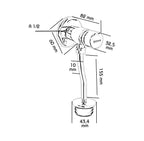 Muslukplus Zaman Ayarlı Pisuar Musluğu
